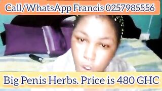 Breasty Large Booty Boss from NIGERIA getting drilled by Kofi with Large Ebony Knob in GHANA. Watch GHANA ROD MEDICINE