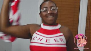 Black Resigned Cheerleader Interracial Group Sex (Clarkes Boutaine, Peach Fuzz, Megadrive)