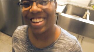 Getting some LUCIOUS ASS for breakfast -KITCHEN QUICKIE xxx (full)