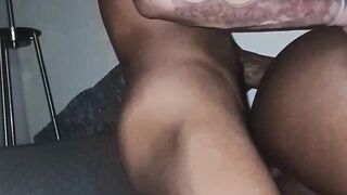 BBC DADDY MAKES BLACK STEPDAUGHTER TAKE COCK IN MIAMI