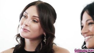 Jezabel Vessir, Mona Azar, Charlotte Sins and Spencer Bradley's hot foursome