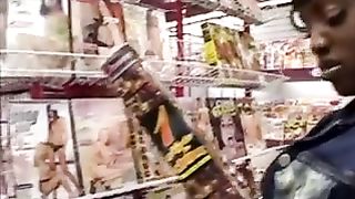 Jada Fire Fucked in XXX Store