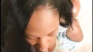 Adina Jewel AKA Pebbles Suckin a Dick