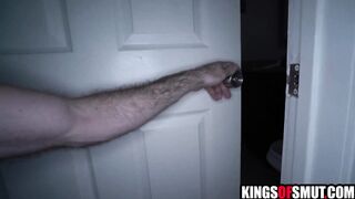 Pervy stepbrother sneaks into bath and bangs stepsister