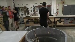 Black serf public disgraced in store