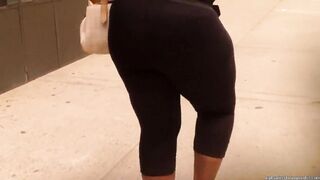 big beautiful woman Older Black Spandex(massive)