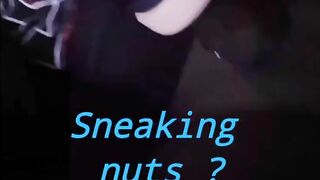 Sneaking nuts ?