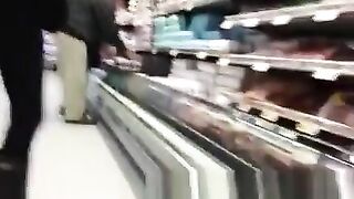 Spandex angel jiggles