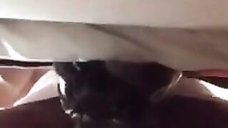 Ebony Chap dreams about white sweethearts (Large Ebony)