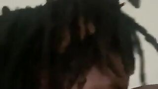 DreadHead eats Vagina from the Back