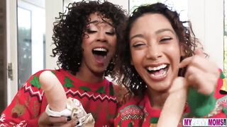 Misty Stone, Sarah Lace Her Family Holiday Session