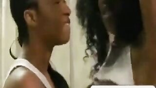 Female lesbian babes in Prison