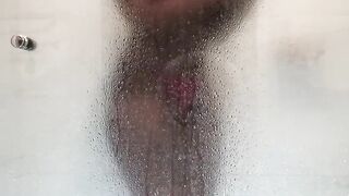 Sexy Black Shower Enjoyment Climax and Squirting!!!
