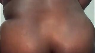 Moist Black Booty Stretches Vagina On A Thick Dick