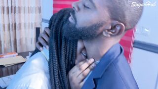 This Chab Screw me with his large chunky schlong at work