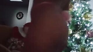 real sex on christmas with my nineteen year old latin chick stepsister