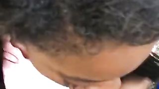 Public Blowjob from Hot Ebony on Bike Trail