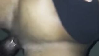 Petite Ebony Teen from Bakersfield Rides BBC