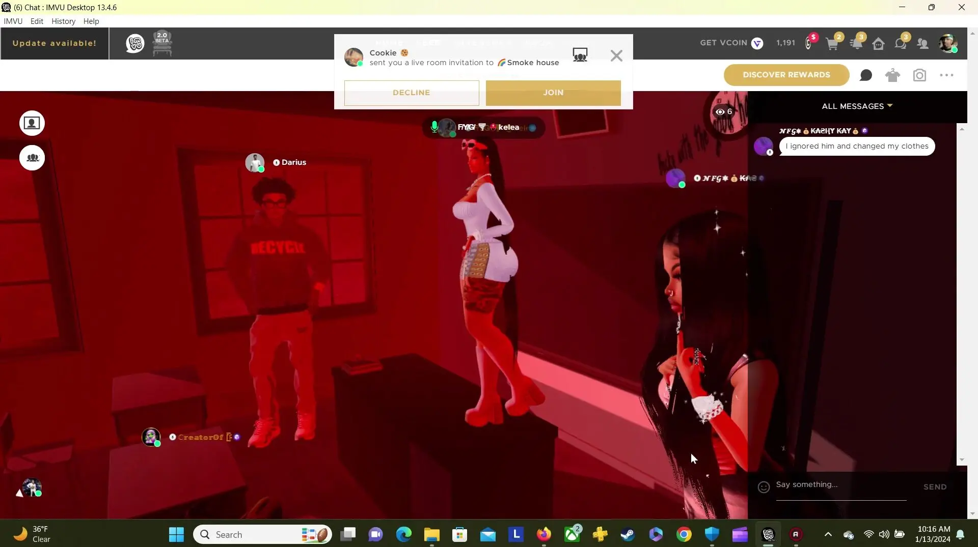 Free Screwing Large Ass Hoes on IMVU Porn Video - Ebony 8