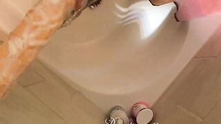 Soapy Sex Toy- Titty Banging