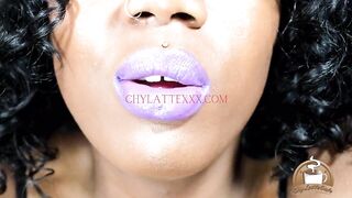 Purple Kisses Purple Lipstick JOI