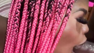 His dong also large for my throat