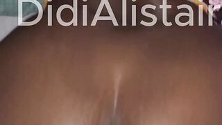 Large Bubble Ass Black Makes Him Cum Inside