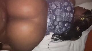Large BootyPrettyPussyEbony Takes BBC