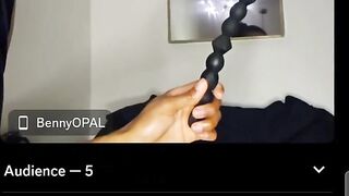 BennyOPAL Productions: Anal Training Live Pont Of Time two