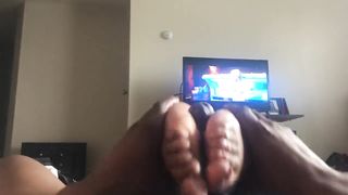 Ebony Solejob W/ Cumshot