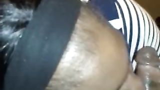 Denise Da Cheeks Sucks BBC and Takes it from the back on the Late Nite Tip