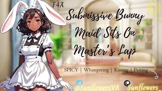 F4A [SPICY] Yielding Bunny Maid Sits On Master’s Lap
