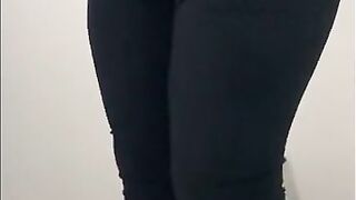 Pee Desperation: Bladder Bursting Enjoyment: Multiple Big Volume Attempts, Wetting, and Pure Desperation