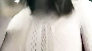 Solo Girl Aaliyah Hadid Spreads Wet Pussy Gymnastic Sexy Pierced Nipples