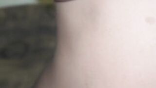 Black cums all over sex-toy whilst riding POV (FULL EPISODE ON OF Freakylolaaa)