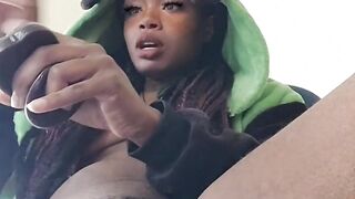 SEE ME CREAM ALL OVER MYSELF