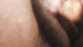 Slutty hot black morena masturbating cunt cums so hard it vibrates
