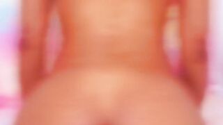 SEXY EBONY CUTIE REVERSE COWGIRL IN THE D!!