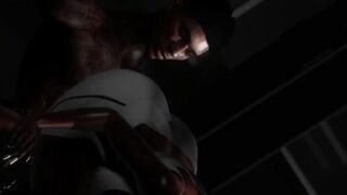 Cute Gal Gets Slutted Out To Some Old School Music