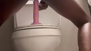 FAILED! riding large vibrator (also large for my taut snatch)