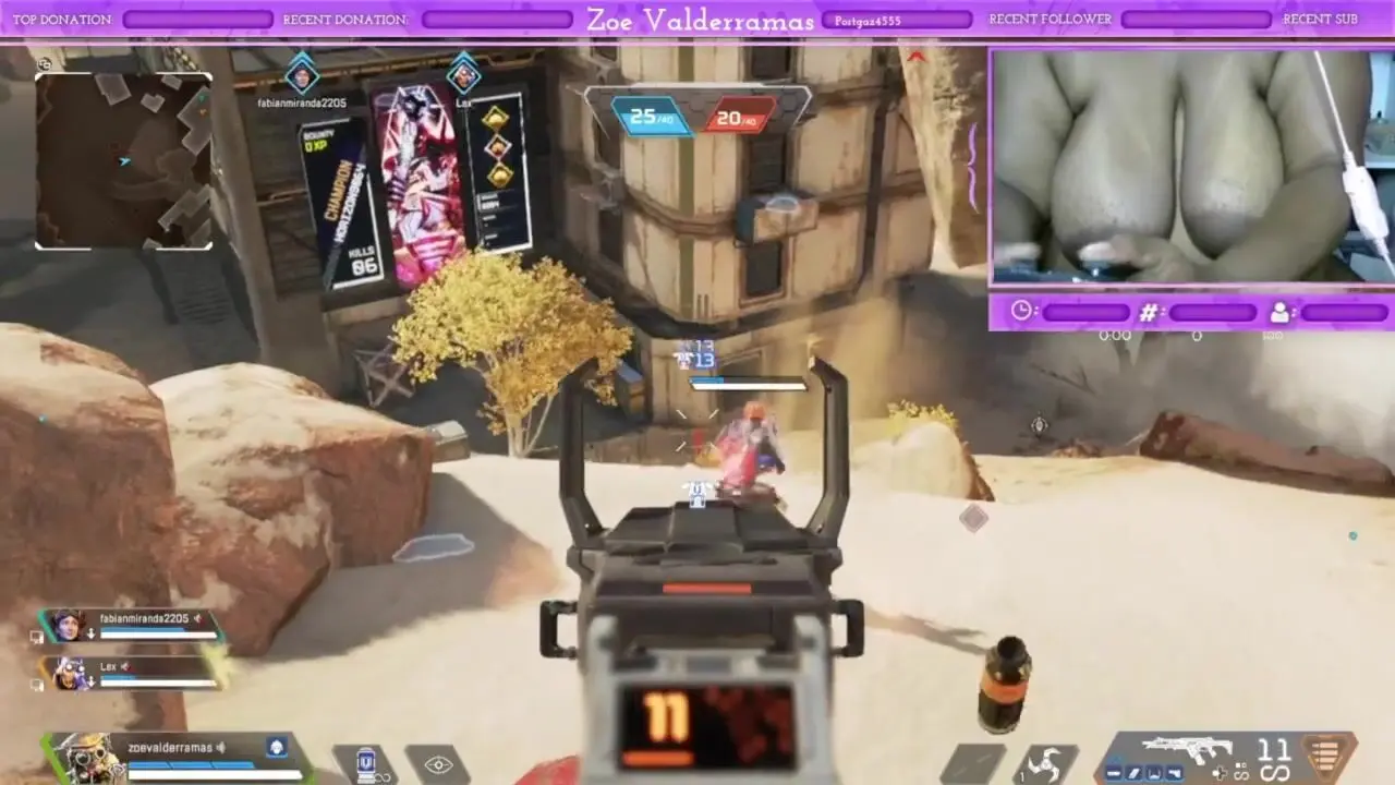 Free I desire u to wank during the time that I play clip games! See me  climax whilst I play Apex! Porn Video - Ebony 8