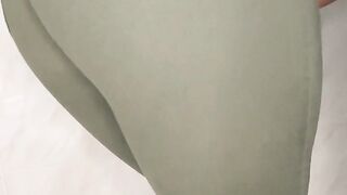 Desperately Wetting Green Jeans