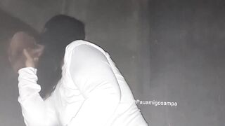 Married woman sucked me and took ebony dick in the holes of the swing abode