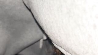 Making Mixed Hotty Sit Down & Suck My Wang On The Roof and Groan On it !!!!!!