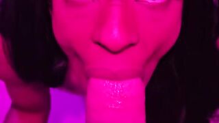 Black Dominatrix-bitch Chayenne gets facial from BWC