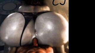 Alcina Dimitrescu from Resident Heartless gets banged by a Ebony guy