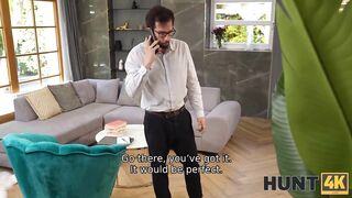 HUNT4K. Sexually excited Secrecy. Hawt sex with Kaira Love & Steve Q