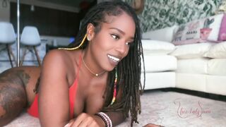 Humiliating Him for Exposing His Pathetic Ebony Rod