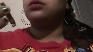 Smoking 420 with RED LIPS (part 2)