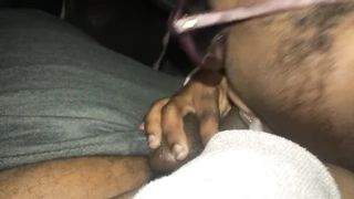 FAT BITCH GIVING ME SLOPPY HEAD IN THE CAR !!! Part 1
